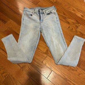 American Eagle Outfitters Light Blue Skinny Jeans
